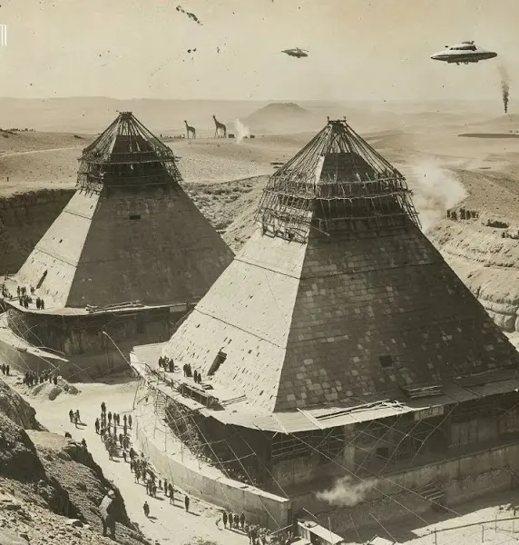 "Un artefacto de 4.000 años de antigüedad fue descubierto a 15 metros bajo el Área 51: posibles vínculos con orígenes extraterrestres" - The Daily Worlds