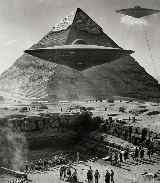 "Un artefacto de 4.000 años de antigüedad fue descubierto a 15 metros bajo el Área 51: posibles vínculos con orígenes extraterrestres" - The Daily Worlds