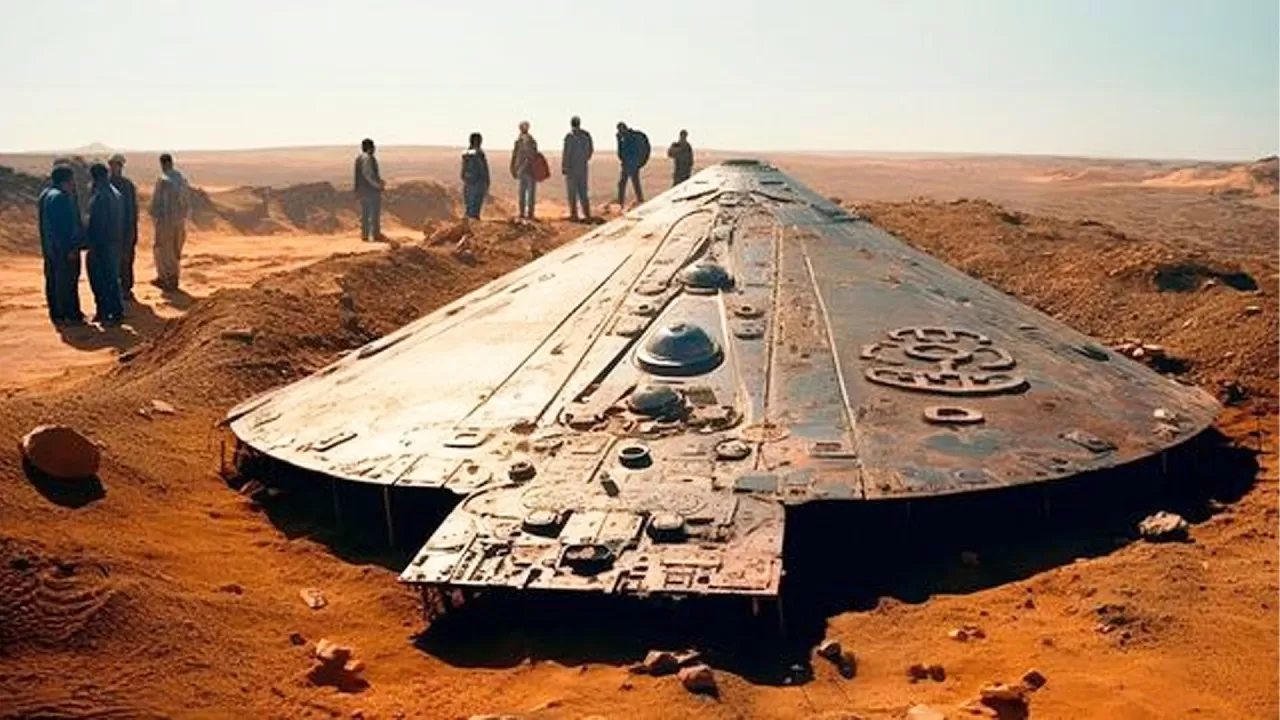 El sorprendente descubrimiento de una entidad extraterrestre desenterrada en el desierto del Sahara. - Luxury Blog