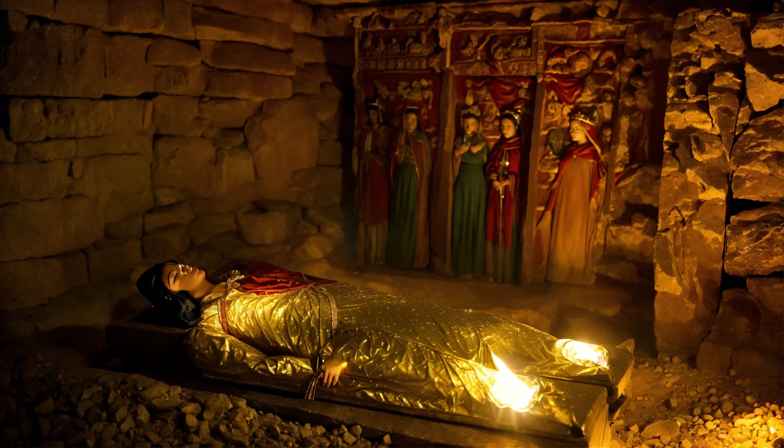 Los arqueólogos han encontrado en una cámara funeraria el sarcófago de la bella durmiente princesa Tisul, que probablemente viajó en el tiempo. - Luxury Blog