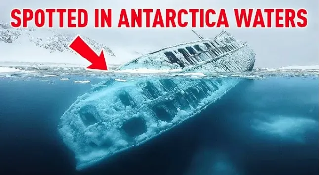 ÚLTIMAS NOTICIAS: Resuelto un misterio de hace 100 años: un barco fantasma emergió del hielo antártico. - NEWS156MEDIA