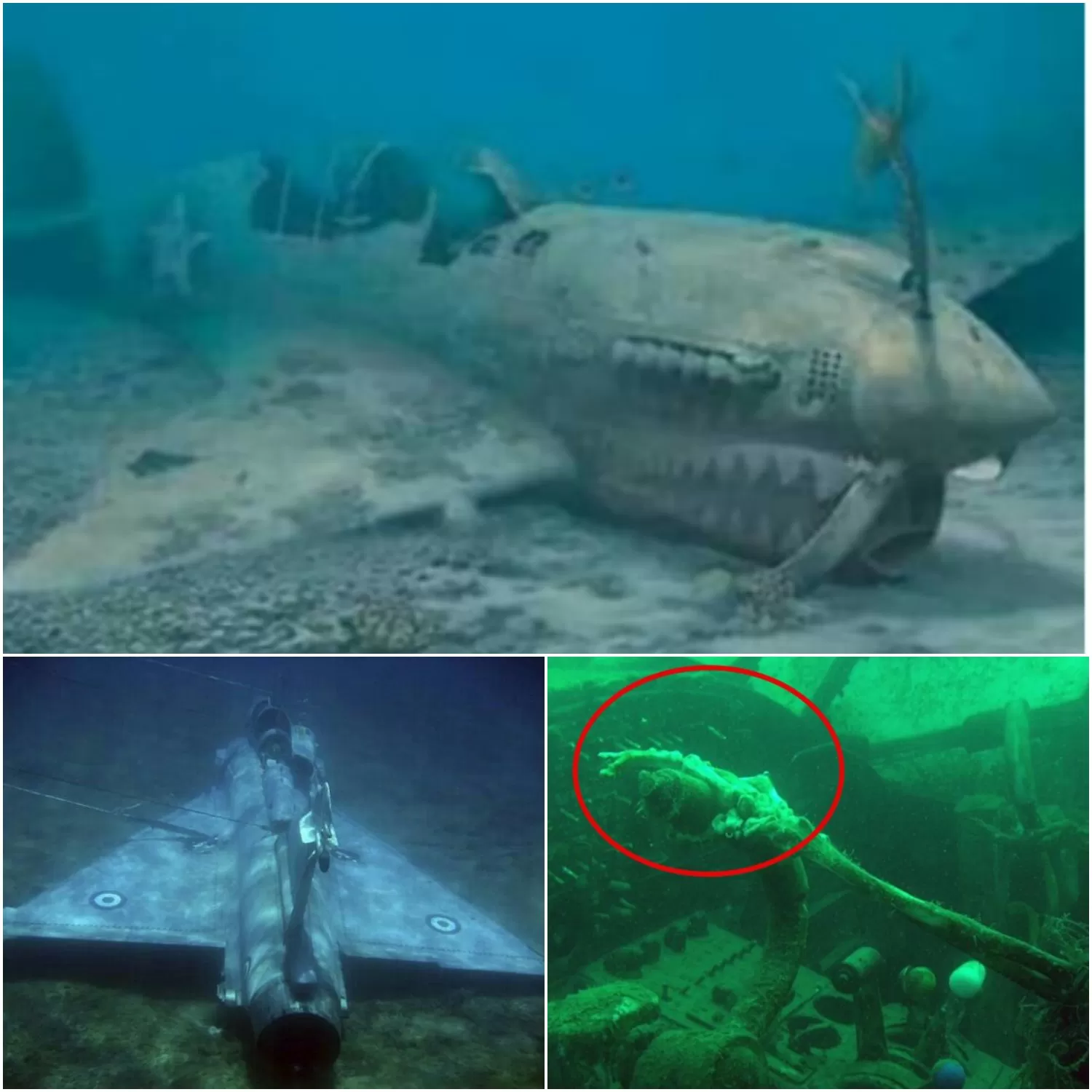 🌎 Descubrir un misterioso avión gigante aún intacto en lo profundo del Triángulo de las Bermudas dentro del avión es realmente aterrador - Luxury Blog