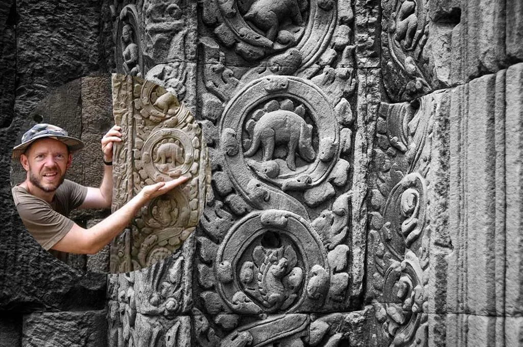 Dinosaur of Ta Prohm