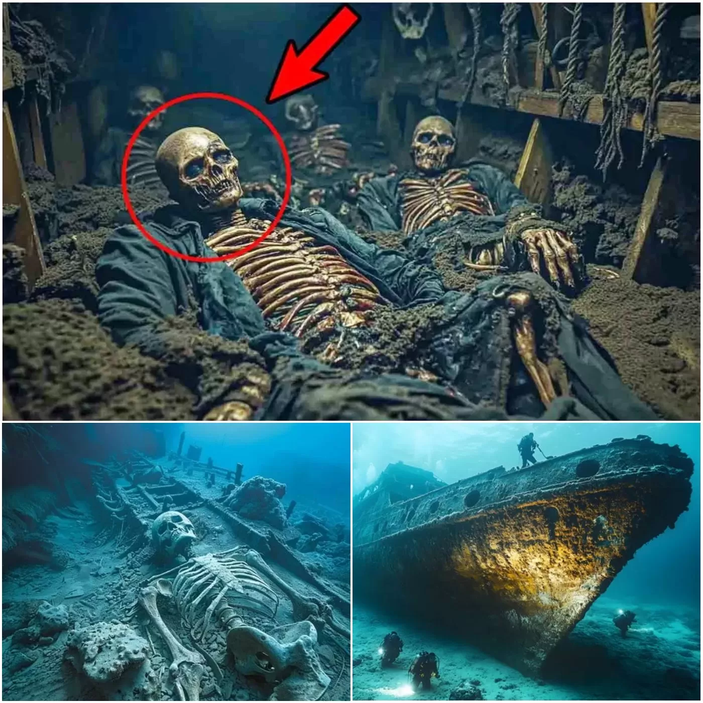 SHOCKING DISCOVERY! Skeleton of an ancient pirate found in a 309-year-old shipwreck surprises scientists. - Luxury Blog
