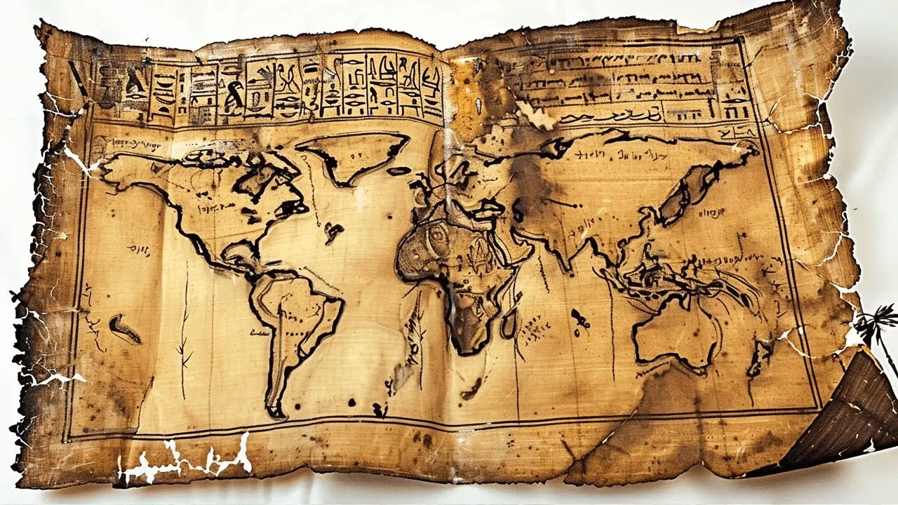 5,000-Year-Old Map of America Discovered in Egypt Reveals a Terrifying Secret! - Luxury Blog