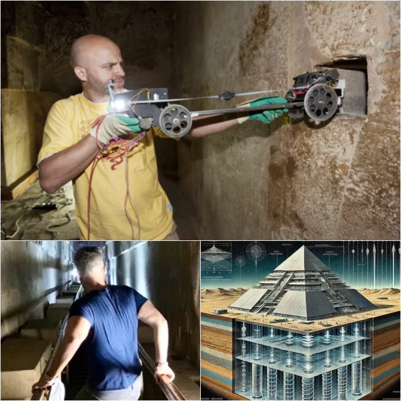 Archaeologists found a locked room inside Egypt's Great Pyramid that had never been opened, and then THIS happened. - Luxury Blog