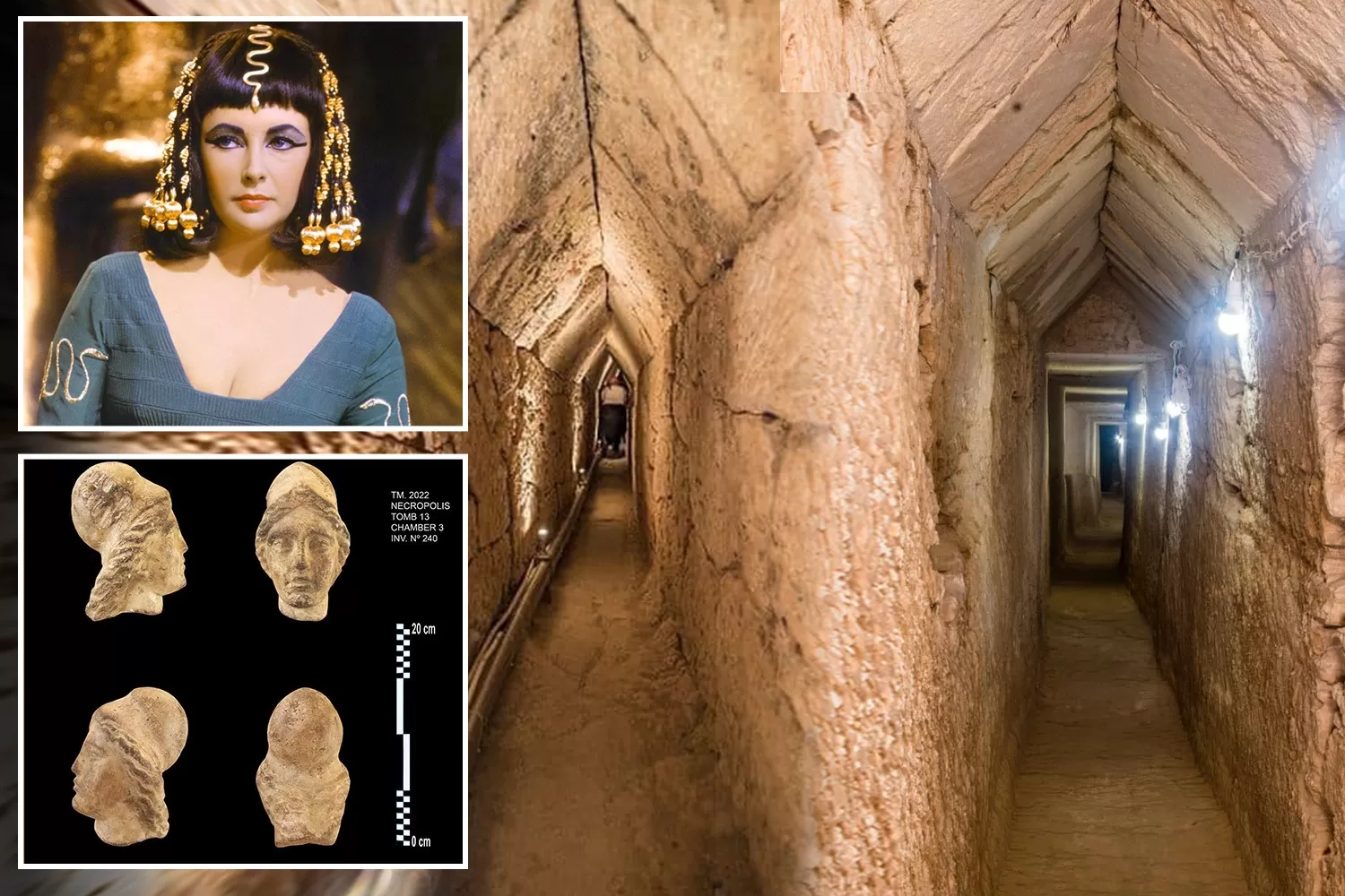 What they found inside an ancient tunnel leading to Cleopatra's tomb, which was lost for 1,500 years, reveals terrifying secrets that will leave everyone amazed! - Luxury Blog