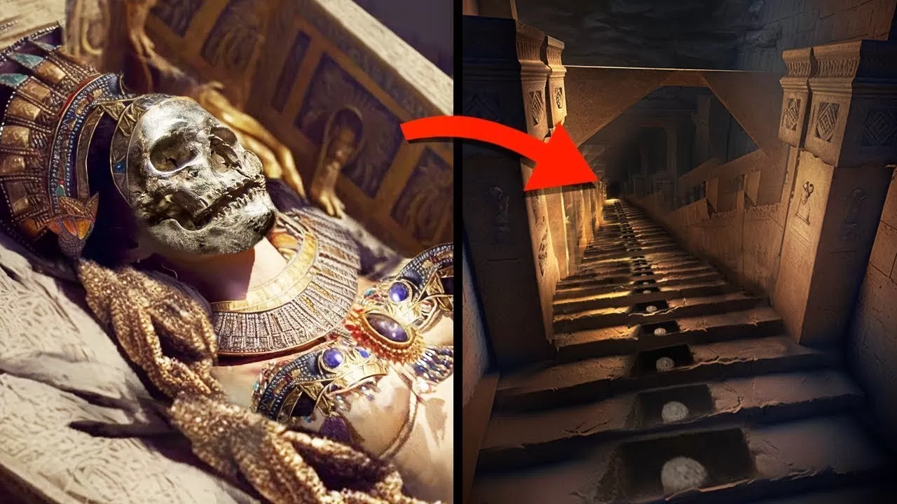 What they found inside an ancient tunnel leading to Cleopatra's tomb, which was lost for 1,500 years, reveals terrifying secrets that will leave everyone amazed! - Luxury Blog
