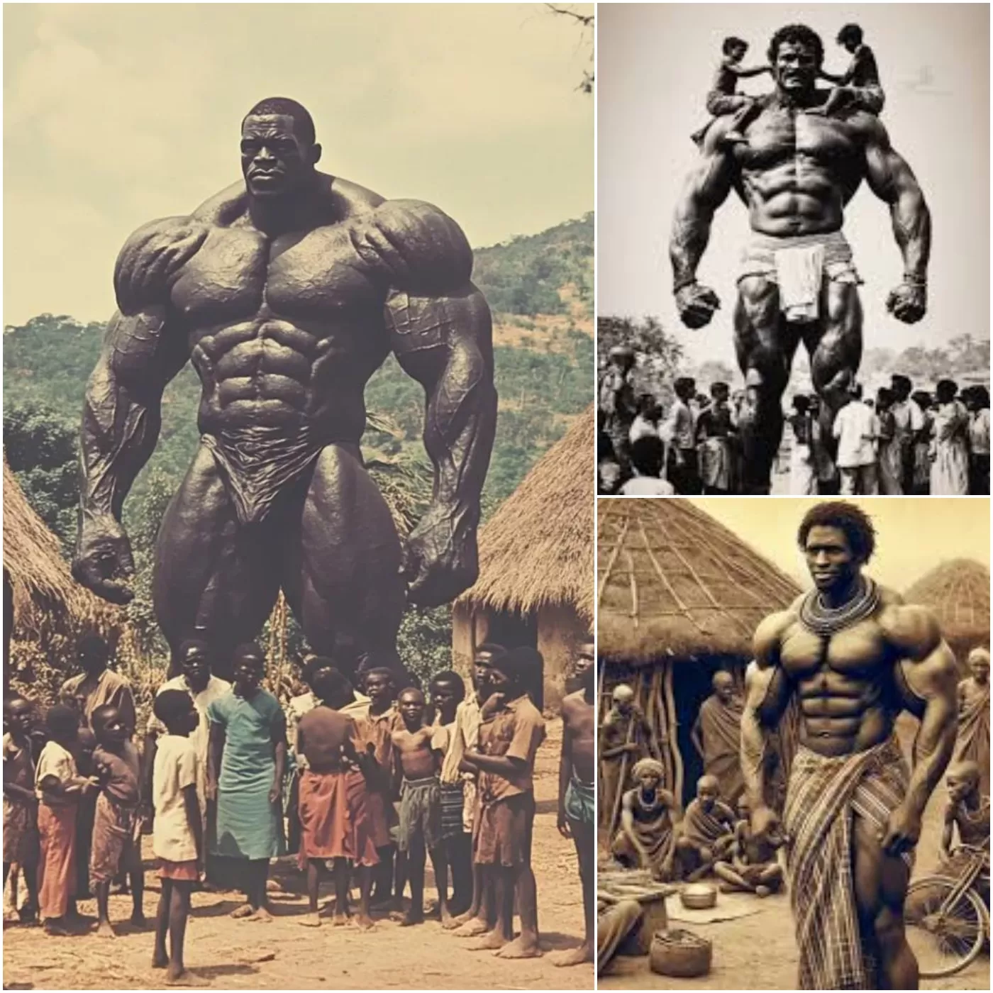 Amazing Discovery: Rare 1944 Photograph Reveals the Real Hulk—A Legendary Creature Seen in Africa! - Luxury Blog