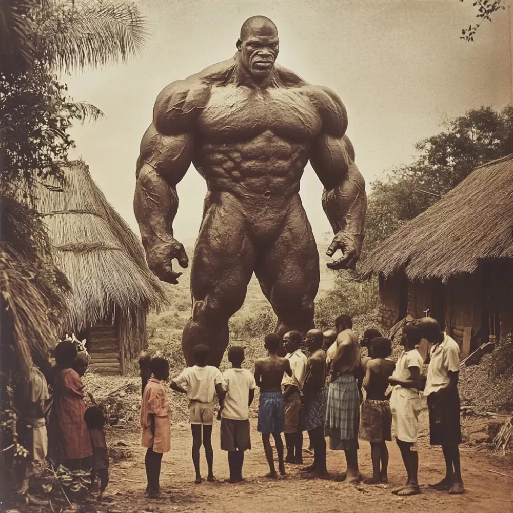 Amazing Discovery: Rare 1944 Photograph Reveals the Real Hulk—A Legendary Creature Seen in Africa! - Luxury Blog