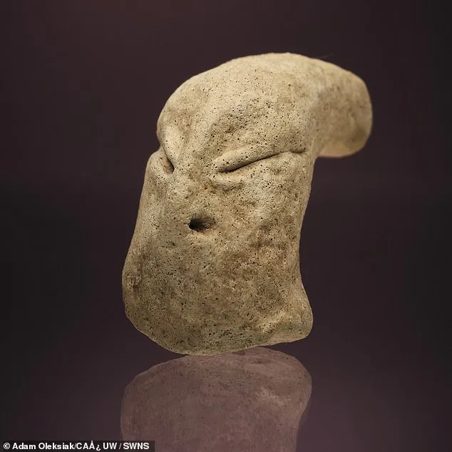 Archaeologists have unearthed a 7,000-year-old figurine that looks like an alien