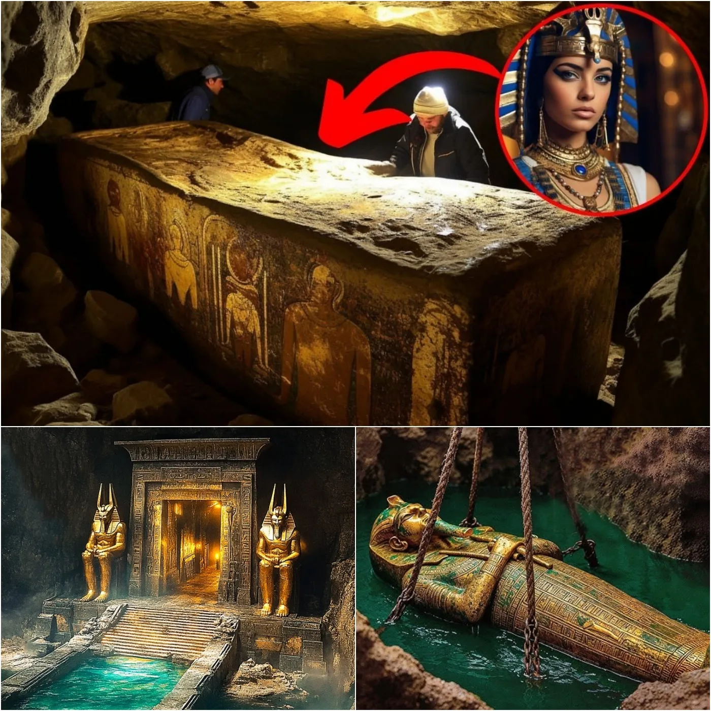 Archaeologist Kathleen Martinez has FINALLY found Cleopatra's Tomb beneath an ancient underground tunnel near Alexandria. A shocking subterranean discovery that could rewrite history! - Luxury Blog