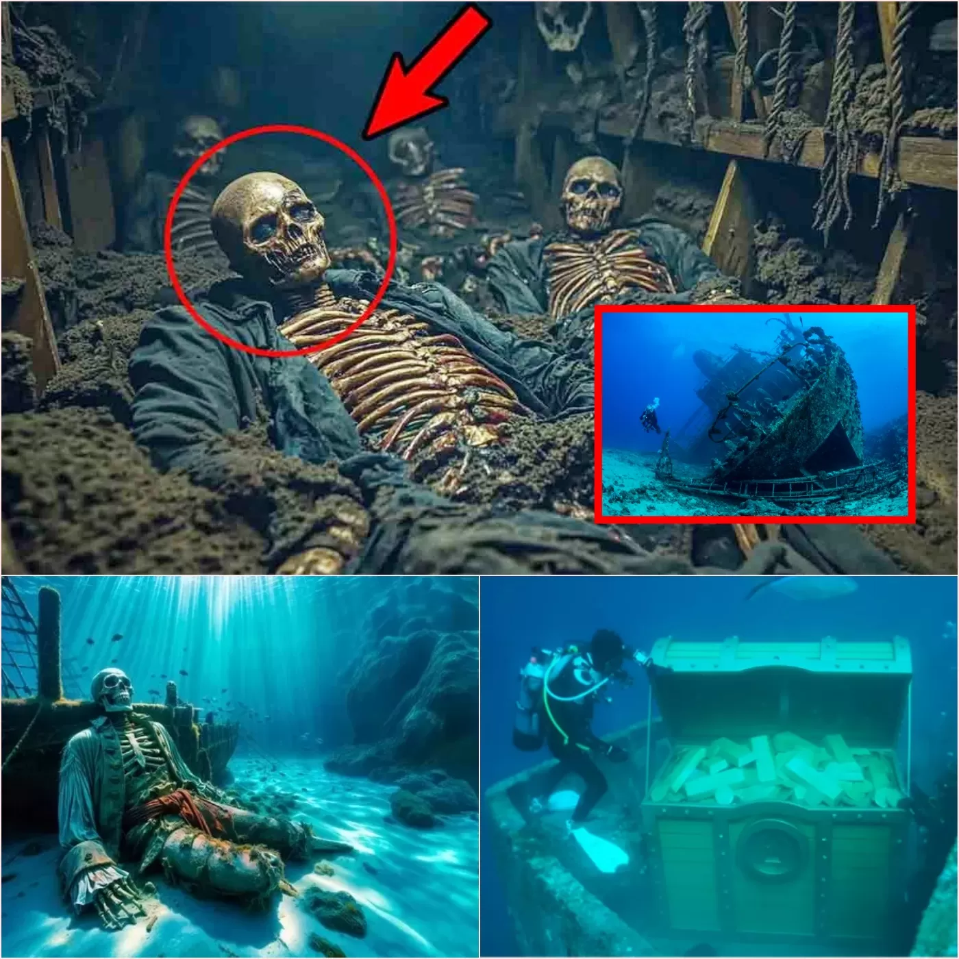 THEY FOUND IT! Explorers have finally located an ancient pirate treasure chest found in a 308-year-old shipwreck. - Luxury Blog
