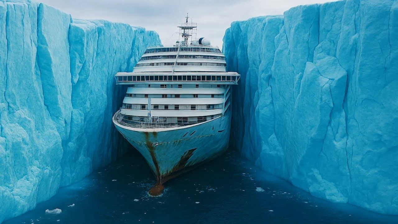 A cruise ship that disappeared in 2000 was found frozen among icebergs in a chilling discovery! - Luxury Blog