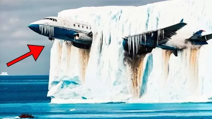 SHOCKING DISCOVERY! Researchers find long-lost planes on icebergs: After observing movement, they turned pale! - Luxury Blog
