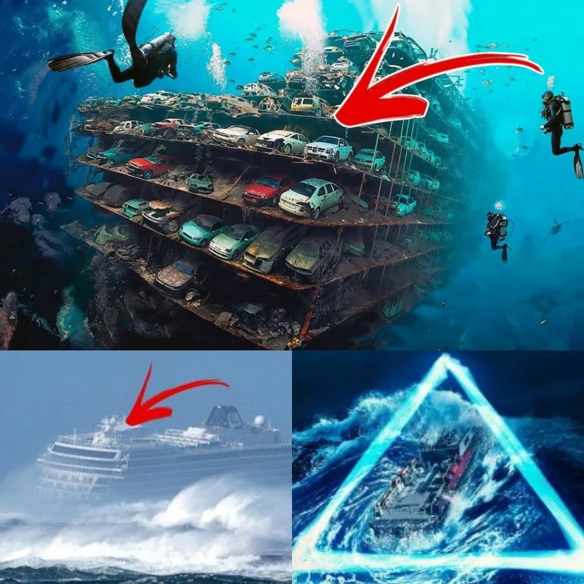 The world’s largest container ship disaster sank in the Bermuda triangle in 1982… – ALIENS UFO