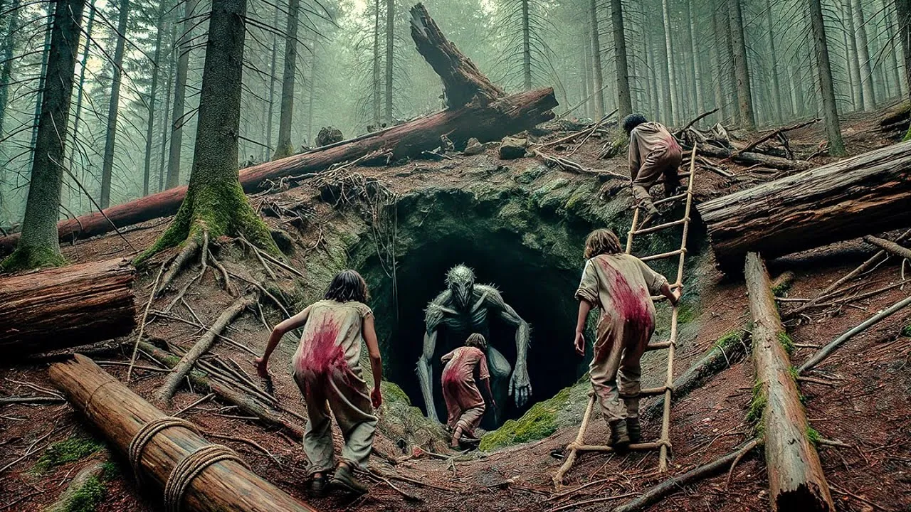 SHOCK AND SCARY! 6 Friends Explore a Cave in the Woods and End Up Being Chased by Horrible Monsters in an Unimaginable Nightmare.