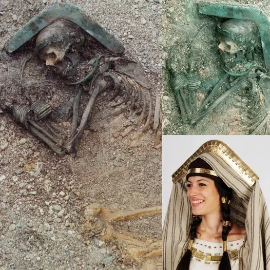 Incredible Find! 4,000-Year-Old Woman Discovered With Amazing Bronze Ornaments And A Never-Before-Seen Dressing Table