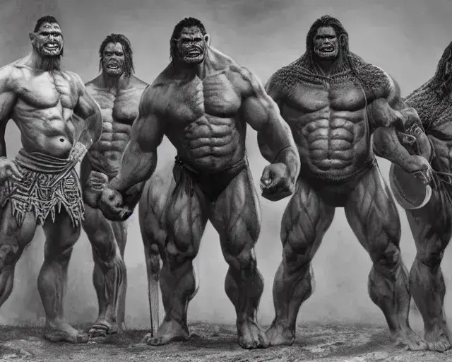 Shocking! ‘The Real Hulk’ Versus ‘The Enhanced Hulk’: The Superheroes Face Off in Africa in 1944!