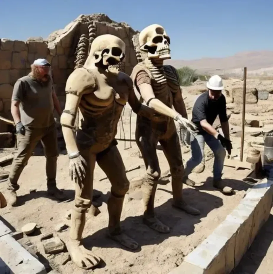 15-Meter Human Skeleton Found by Modern Archaeologist in Groundbreaking Discovery