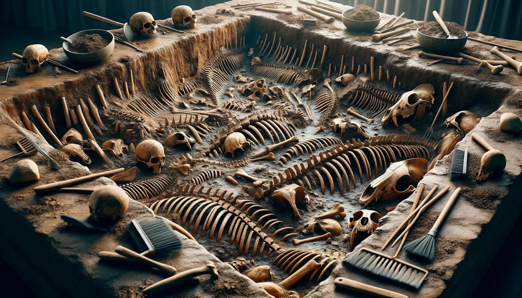 Amazing Discovery: Giant Skeletons Unearthed – Proof of Ancient Aliens?