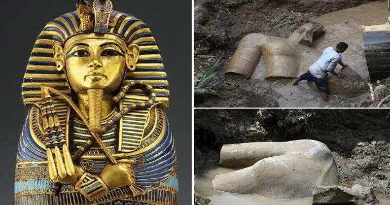 BREAKING NEWS: Shocking find! 39,000-year-old golden coffin discovered near Egyptian pyramid. Mysterious mummy baffles experts!