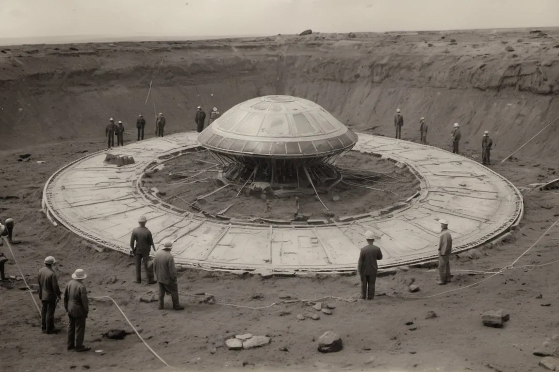 Shocking discovery in remote Egyptian desert: Extraterrestrial artifact found, shocking the world.