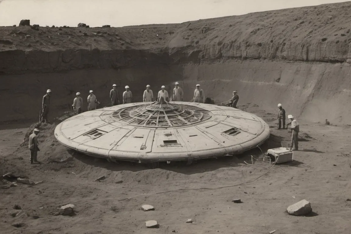 Shocking discovery in remote Egyptian desert: Extraterrestrial artifact found, shocking the world.