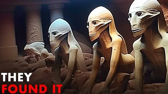 Shocking Discovery! Three Alien Beings Found Among Ancient Egyptian Ruins