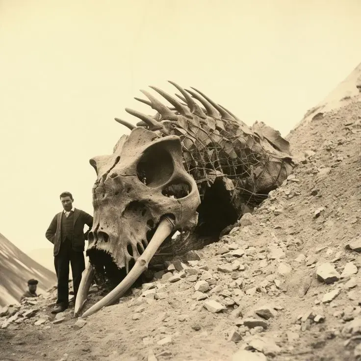 Breaking News: 1937 Mexico Reveals Historic Mystery: Giant Alien Skeleton Discovered Amid Enigmatic Nuclear Leak
