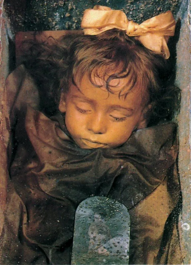 The lives and deaths of 41 mummified children in the Capuchin catacombs: a mystery that researchers are trying to solve