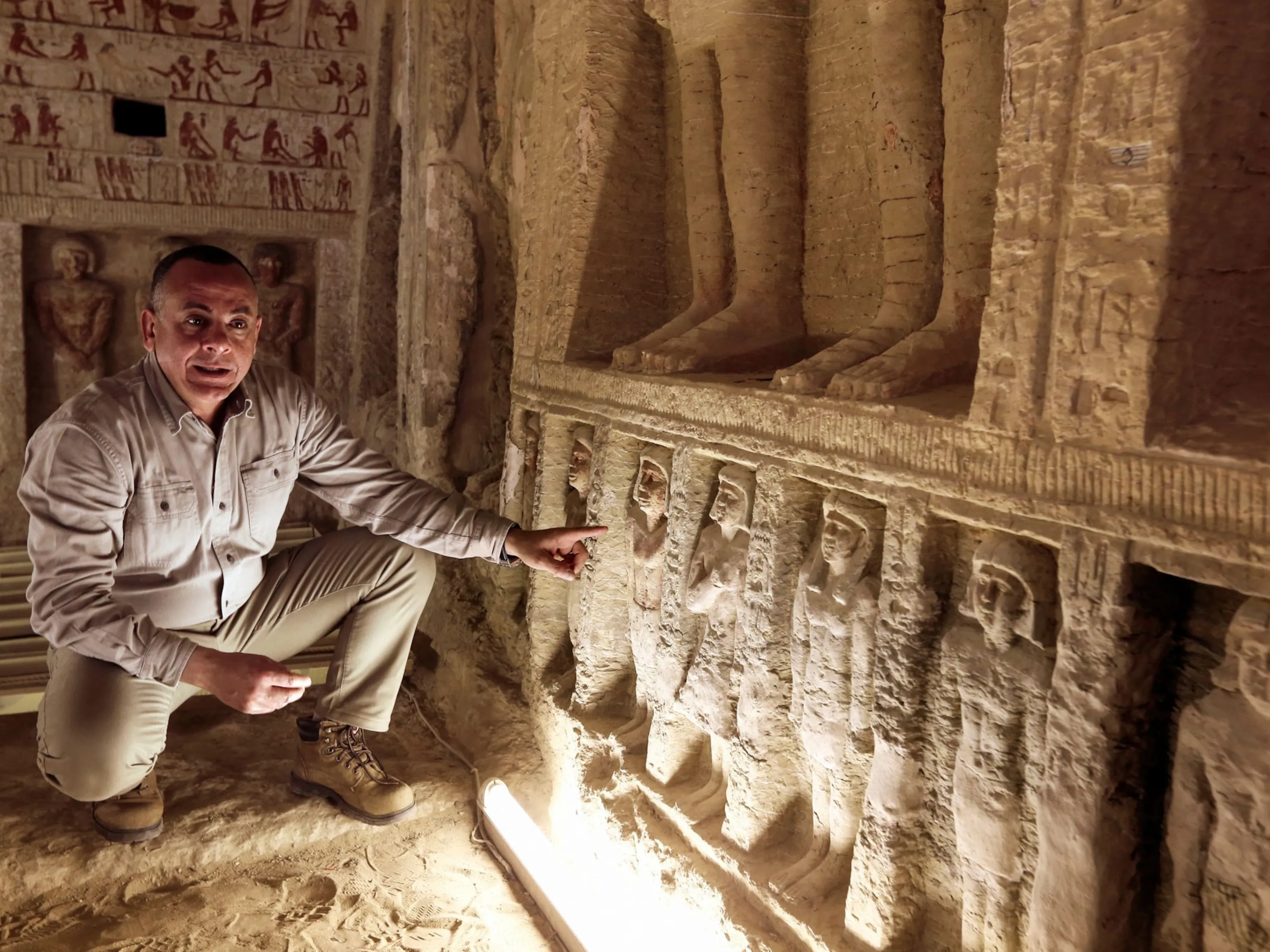 Unveiling Ancient Secrets: Immaculate 4,400-Year-Old Tomb of Egyptian High Priest Discovered