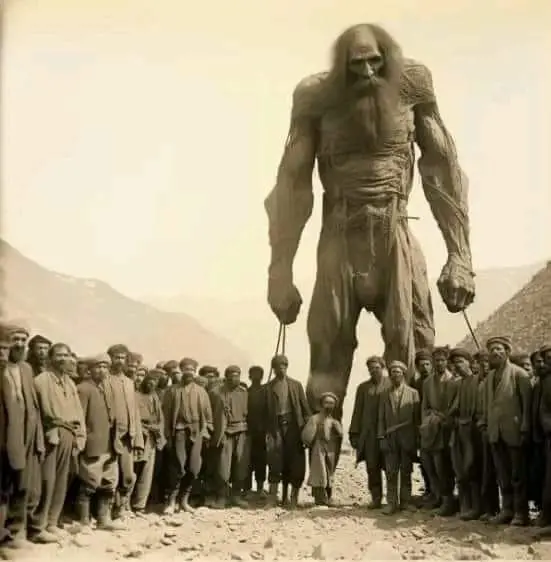 Breaking News: Shocking Mystery of Giants – 5-Meter-Tall Beings Roaming the Streets of Russia