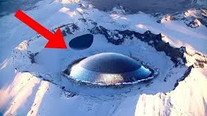 Giant Flying Saucer Found Under Thick Ice in Antarctica for Thousands of Years