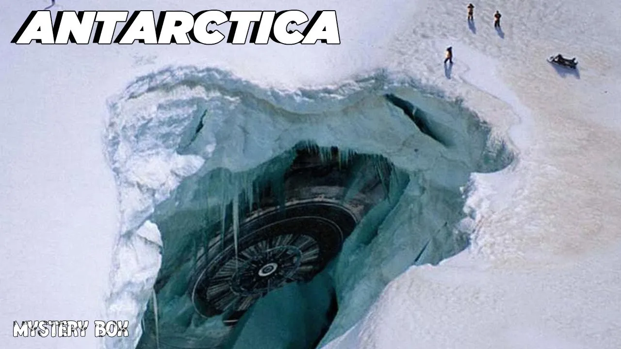 Giant Flying Saucer Found Under Thick Ice in Antarctica for Thousands of Years