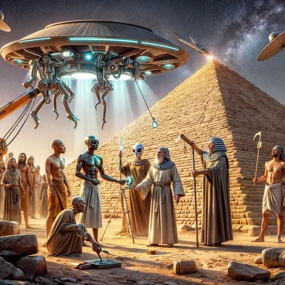 From the Pyramids to the Stars: Exploring the Possibility of Ancient Egyptian Encounters with Extraterrestrials
