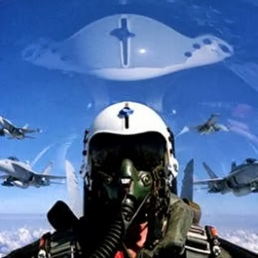In San Antonio, Texas, on June 21, 2010, the pilot captured footage of the UFO from the cockpit of a neighboring F-16 military aircraft.