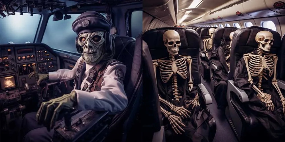 Breaking News: Plane disappears in 1980, reappears 45 years later with 457 intact skeletons on board