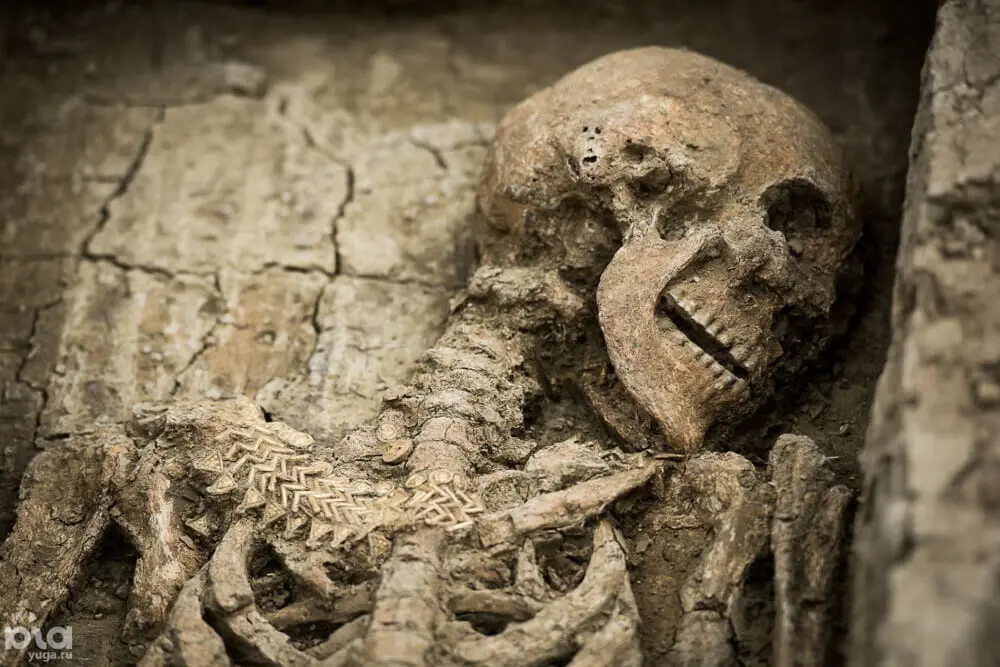 Excavations halted due to mysterious damage caused by weapon found next to unearthed skull