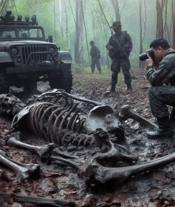Archaeologists stunned: Discovery of alien-like humanoid skeleton in desert rewrites history