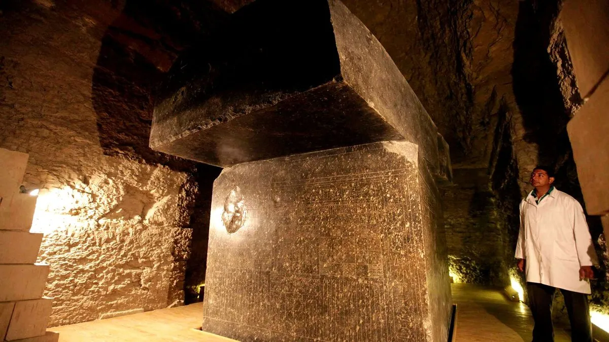 Impossible engineering in our remote past: Mystery of the Giant Granite Parallelepipeds in Underground Tunnels