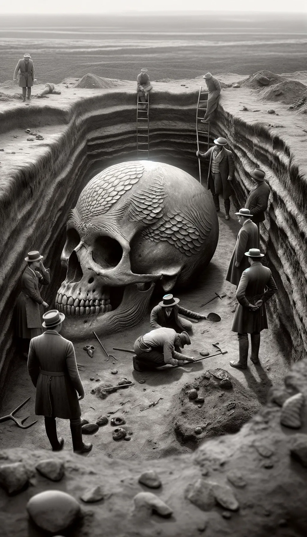 Breaking News: Archaeologists Unearth Terrifying Fish-Shaped Man Buried 20,000 Years Ago and Kept Secret Until Now!