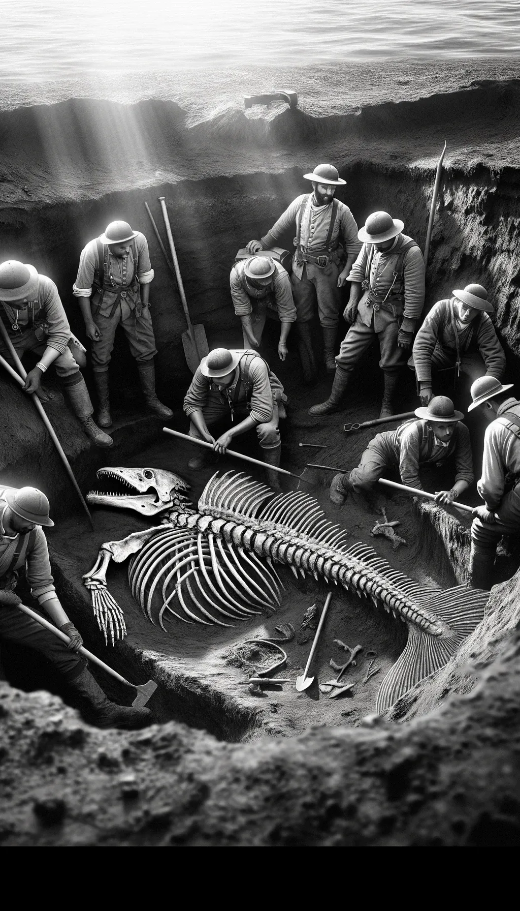 Breaking News: Archaeologists Unearth Terrifying Fish-Shaped Man Buried 20,000 Years Ago and Kept Secret Until Now!