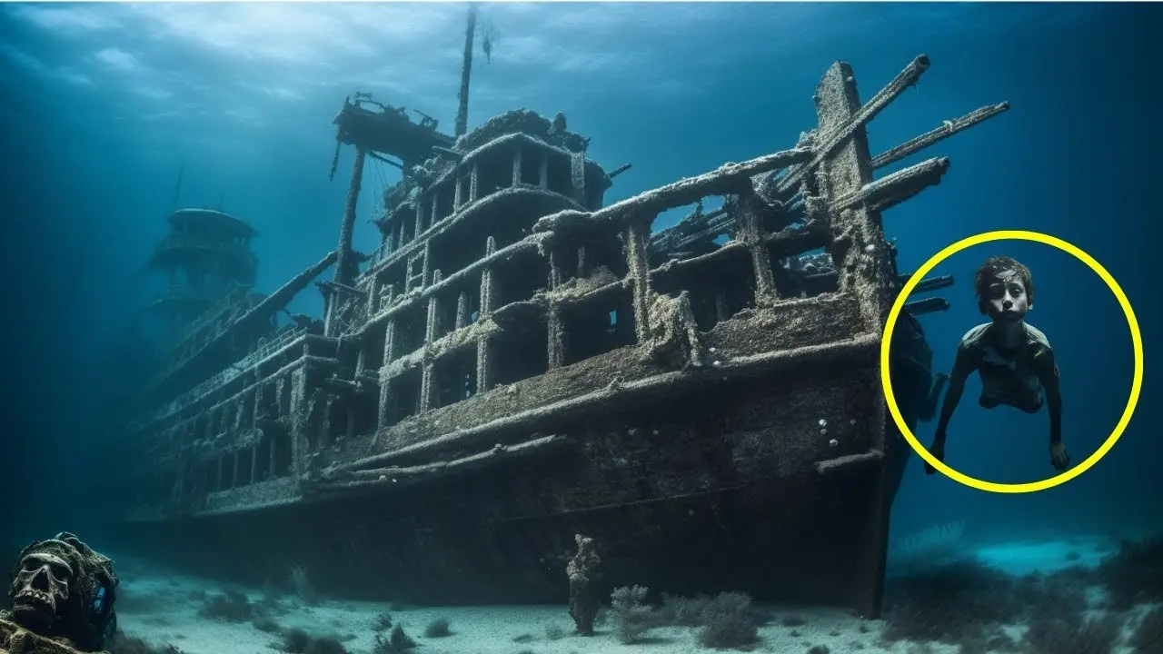 Breaking News: Archaeologists discover haunted shipwreck of pirate fleet that passed through terrifying Devil's Triangle 2 million years ago