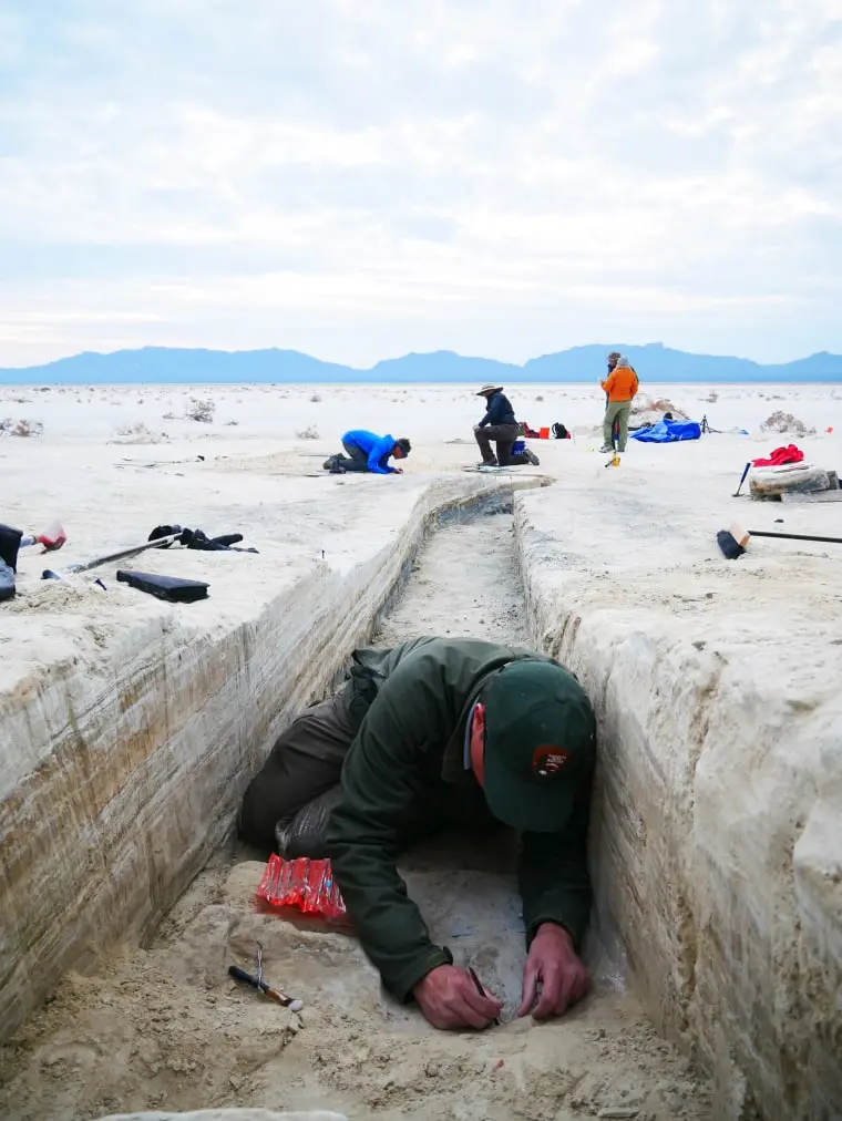 Fossil footprints show humans were in North America more than 21,000 years ago