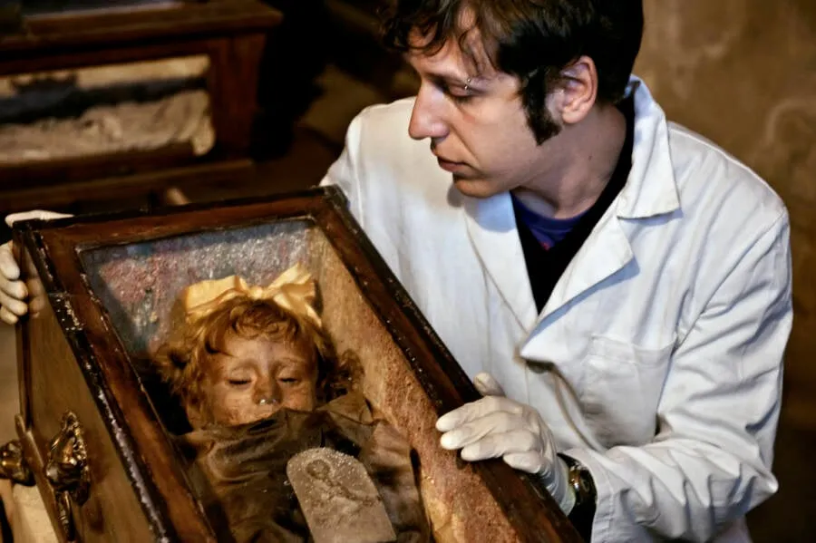 Unraveling the enigma of Rosalia Lombardo: The child mummy with surprisingly realistic ‘open’ eyes