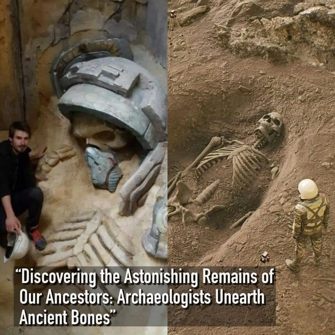 Revealing the Mysteries: Discovering a Giant Skull in a Lucky Find