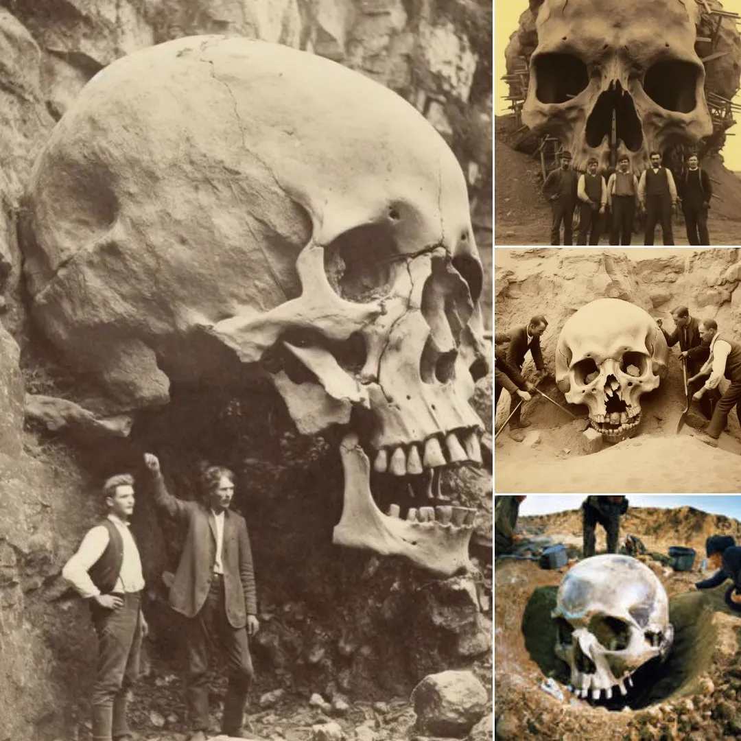 Revealing the Mysteries: Discovering a Giant Skull in a Lucky Find
