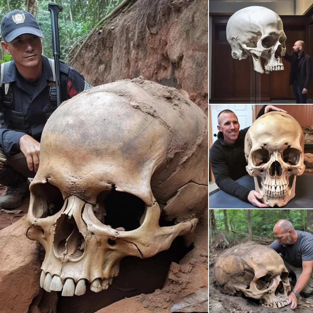 Revealing the Mysteries: Discovering a Giant Skull in a Lucky Find