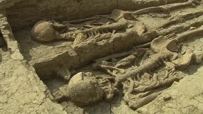Ancient tomb of wealthy warrior and his family from 1,500 years ago discovered in ancient Russian city